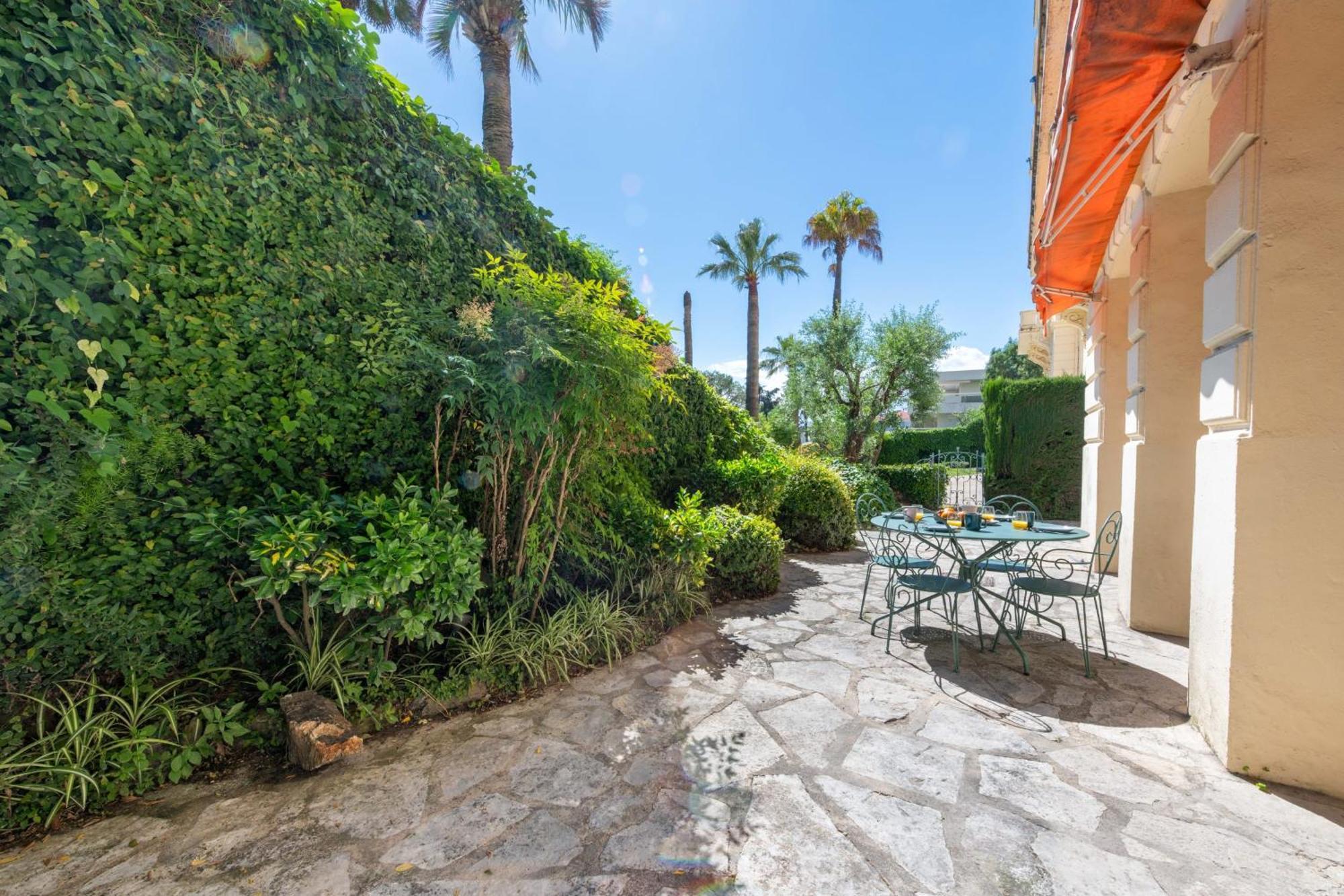 Garden-level In Bourgeois Near Croisette & Beaches Appartement